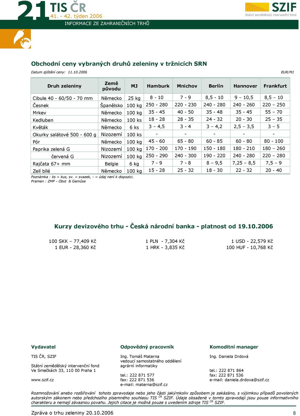 Německo 100 35-45 40-50 35-48 35-45 55 70 Kedluben Německo 100 ks 18-28 28-35 24-32 20-30 25 35 Květák Německo 6 ks 3 4,5 3-4 3 4,2 2,5 3,5 3 5 Okurky salátové 500-600 g Nizozemí 100 ks - - - - - Pór