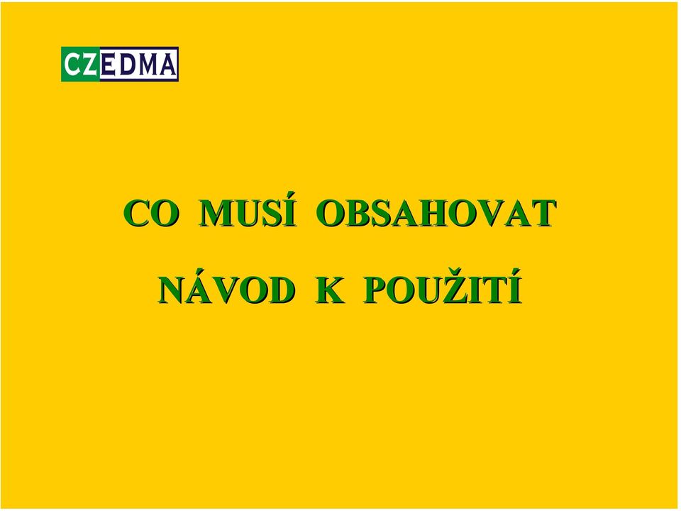 NÁVOD K