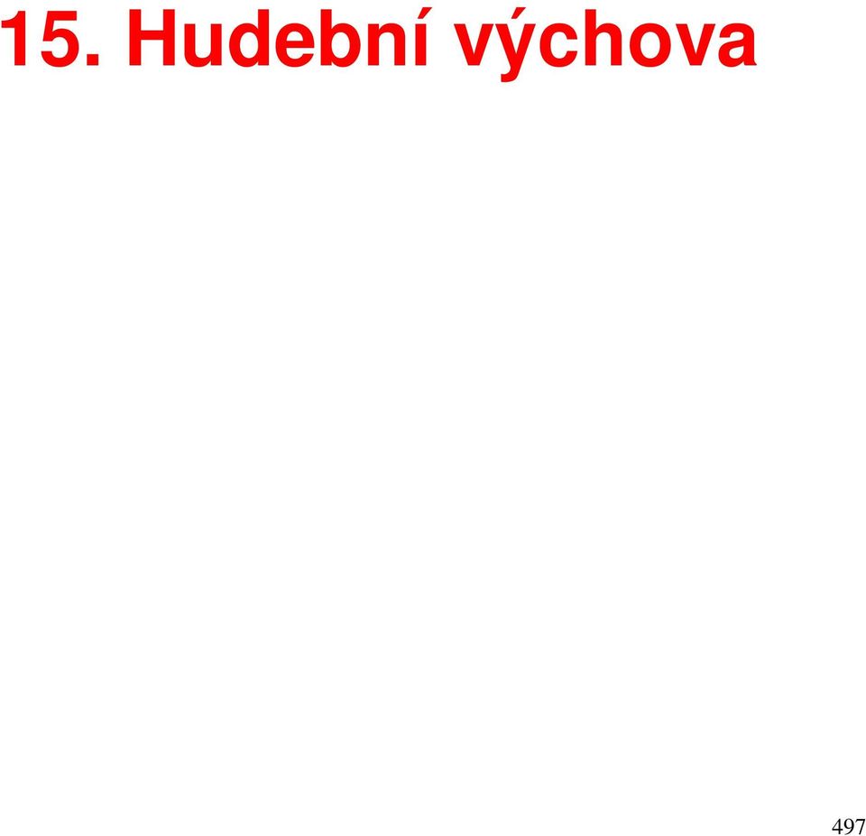 výchova