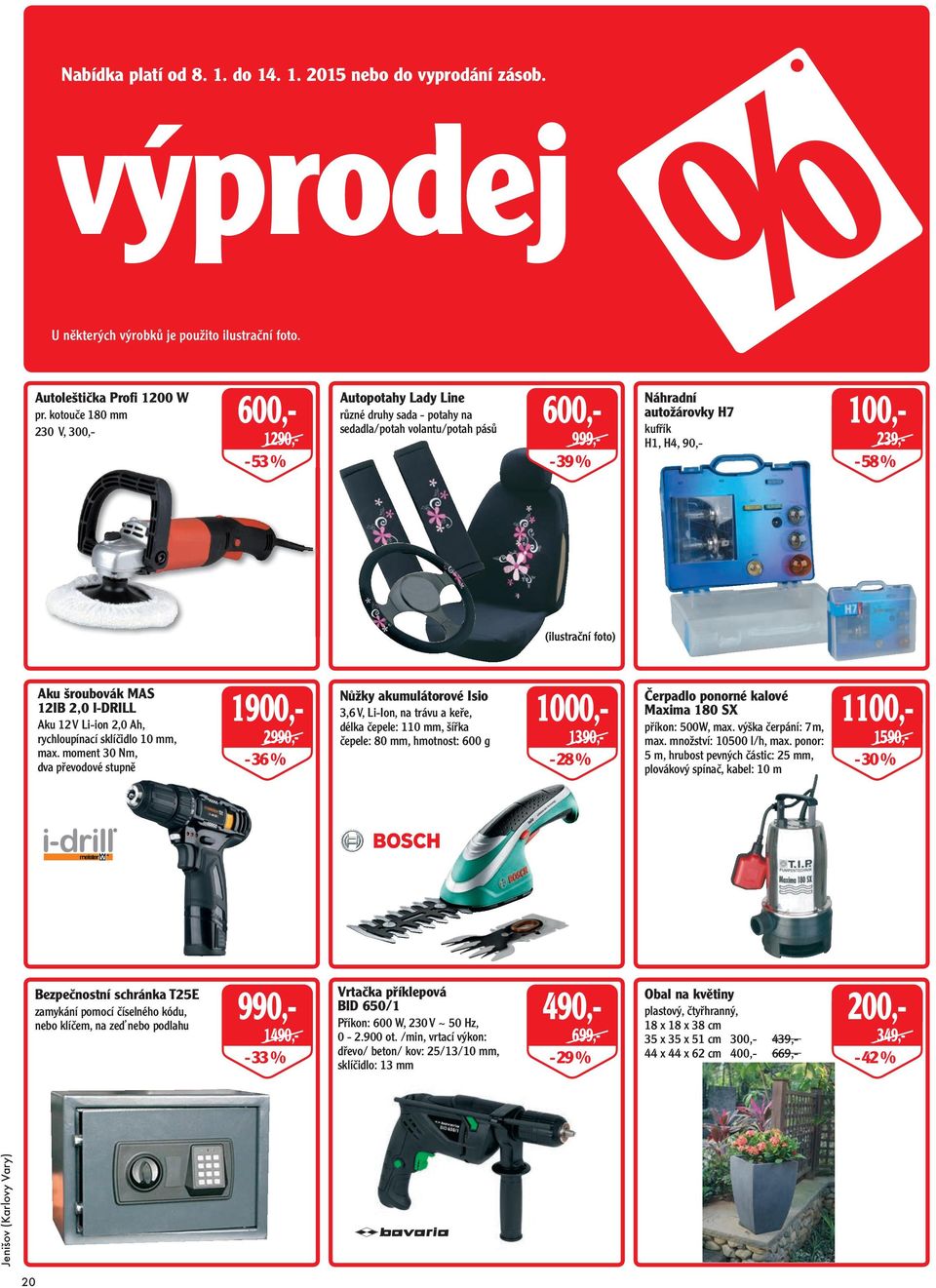 šroubovák MAS 12IB 2,0 I-DRILL Aku 12 V Li-ion 2,0 Ah, rychloupínací sklíčidlo 10 mm, max.