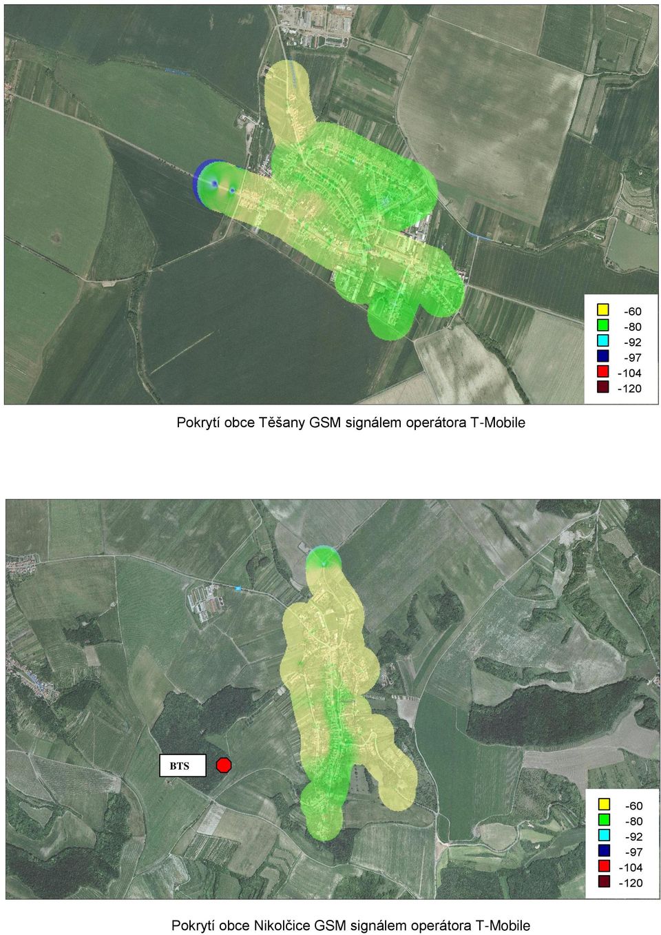 BTS Pokrytí obce Nikolčice