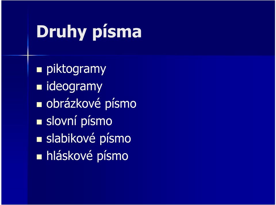 písmo slovní písmo