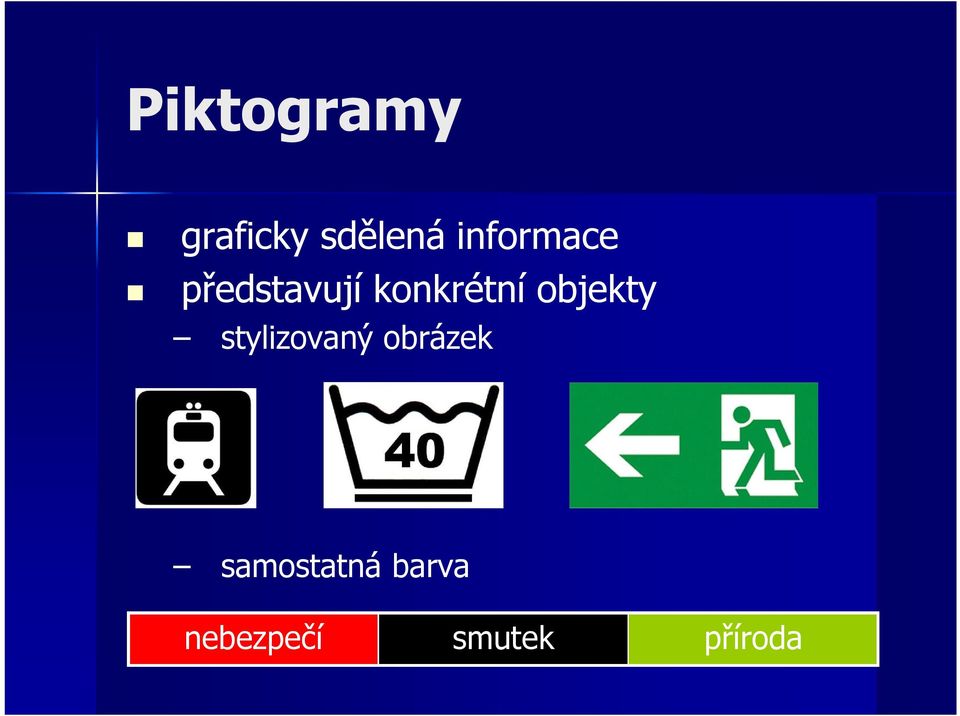 objekty stylizovaný obrázek