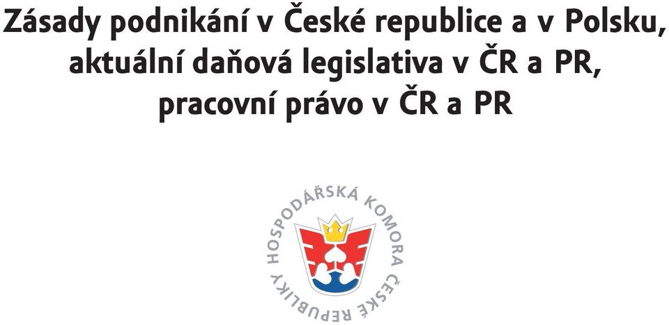 aktuální daňová legislativa