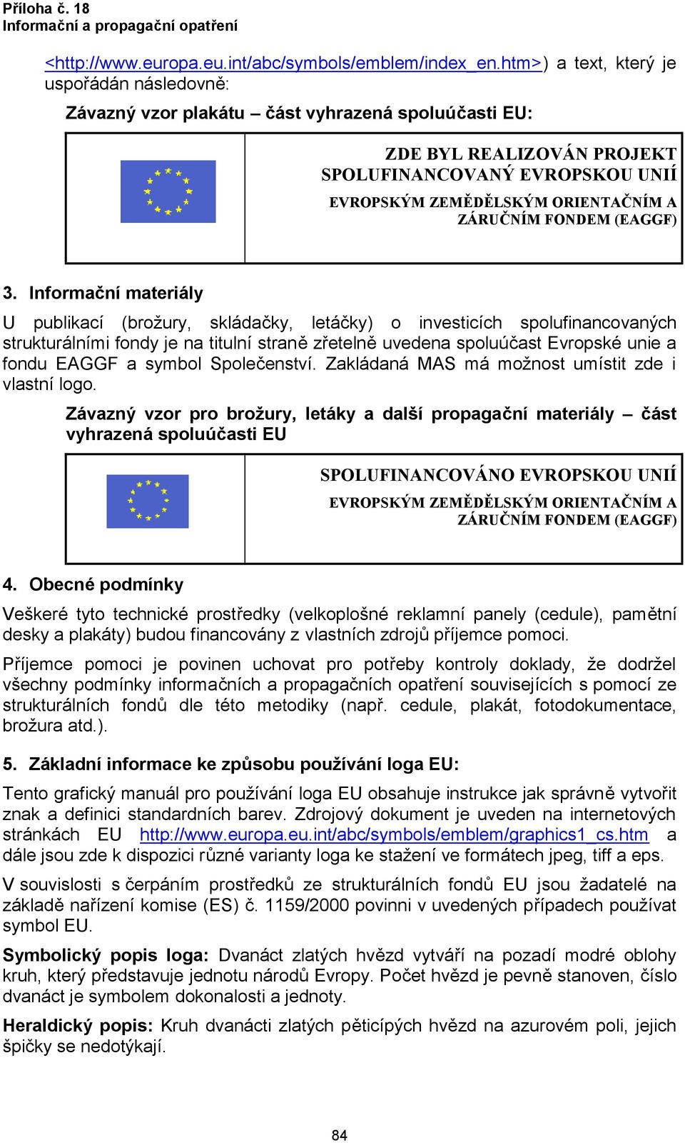 ZÁRUČNÍM FONDEM (EAGGF) 3.