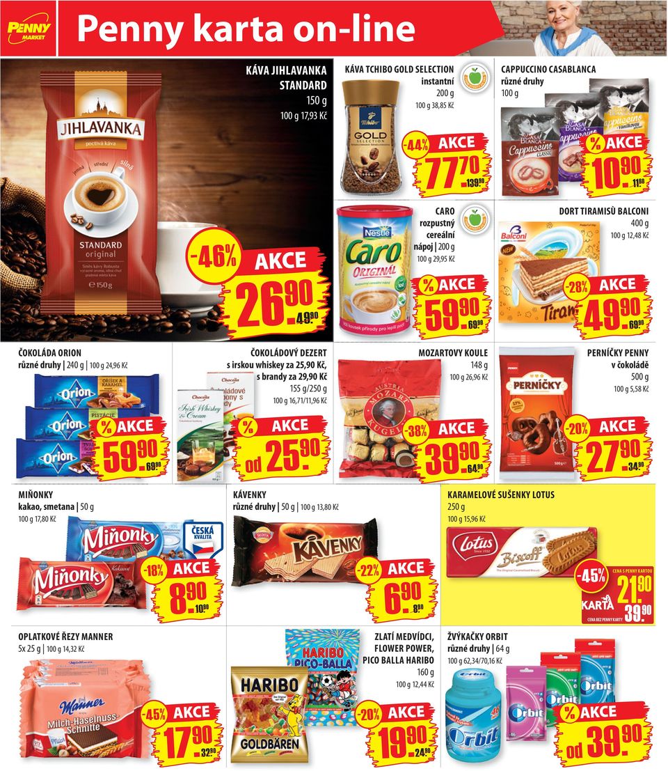 DORT TIRAMISÙ BALCONI 400 g 100 g 12,48 Kč - 28 % 49. 69.