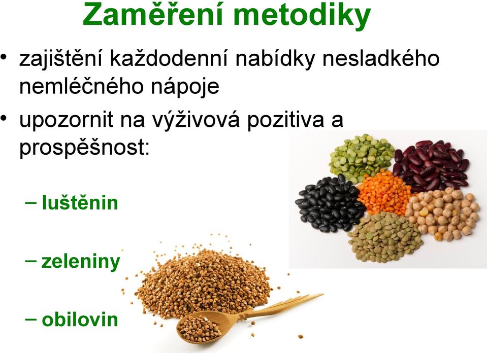 nemléčného nápoje upozornit na