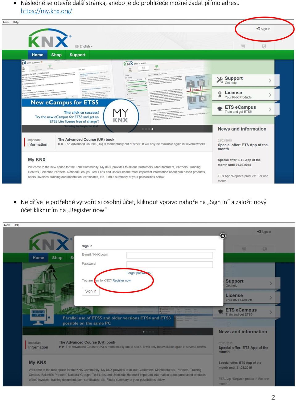 org/ Nejdříve je potřebné vytvořit si osobní účet,