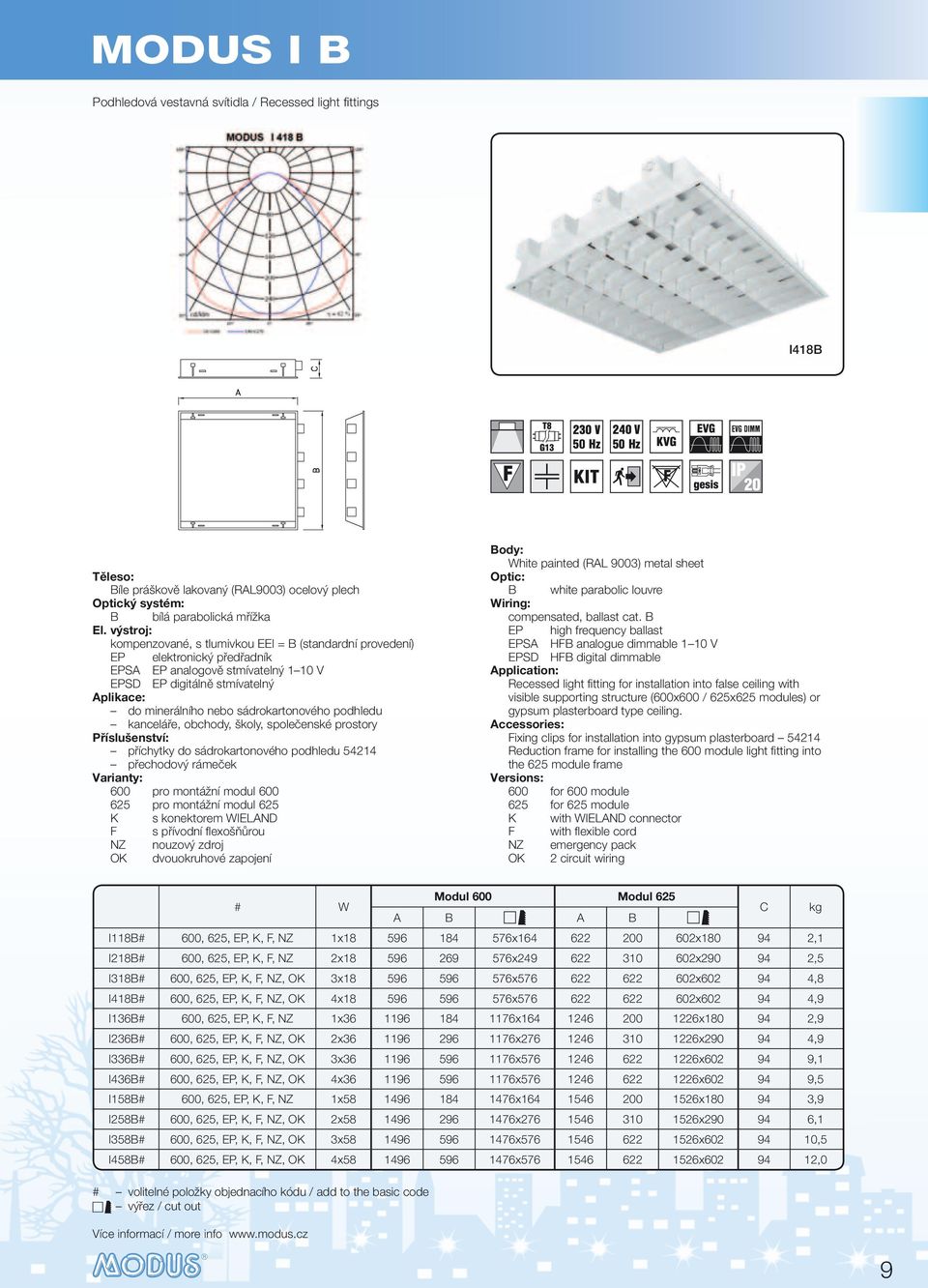 příchytky do sádrokartonového podhledu 54214 přechodový rámeček 600 pro montážní modul 600 625 pro montážní modul 625 K s konektorem WIELAND F s přívodní flexošňůrou NZ nouzový zdroj OK dvouokruhové