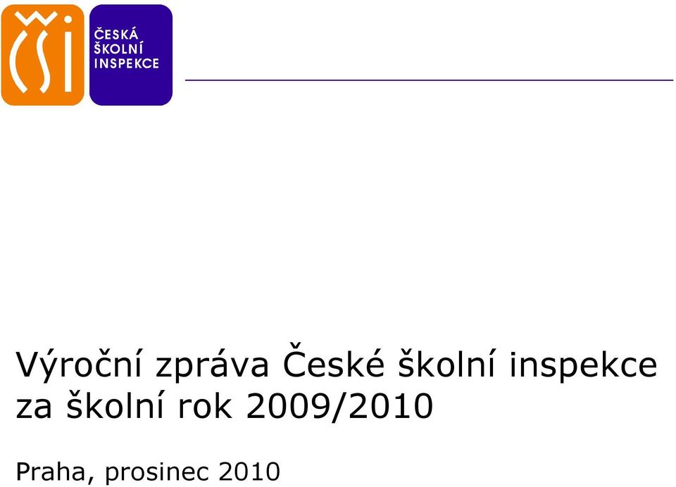 školní rok 2009/2010