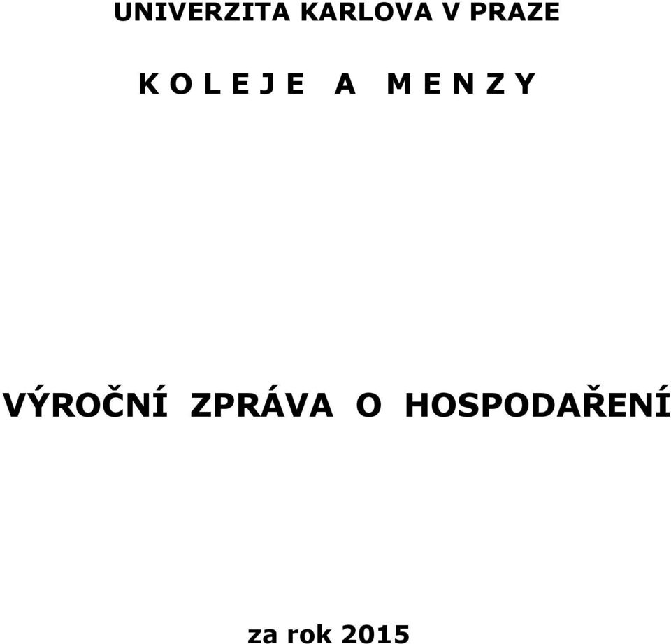 E N Z Y VÝROČNÍ ZPRÁVA