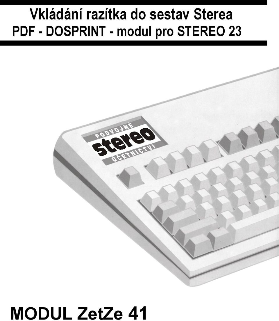 DOSPRINT - modul pro