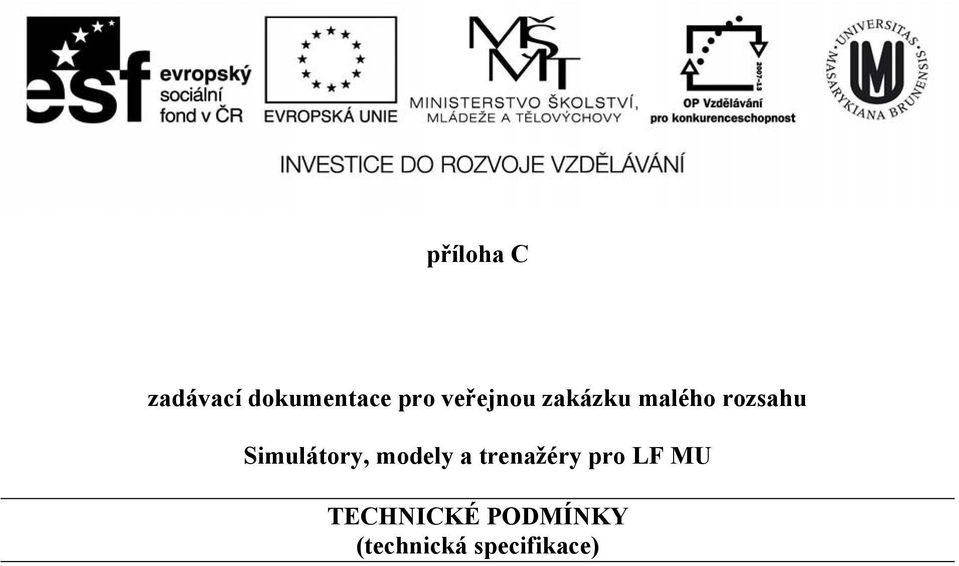 Simulátory, modely a trenažéry pro LF