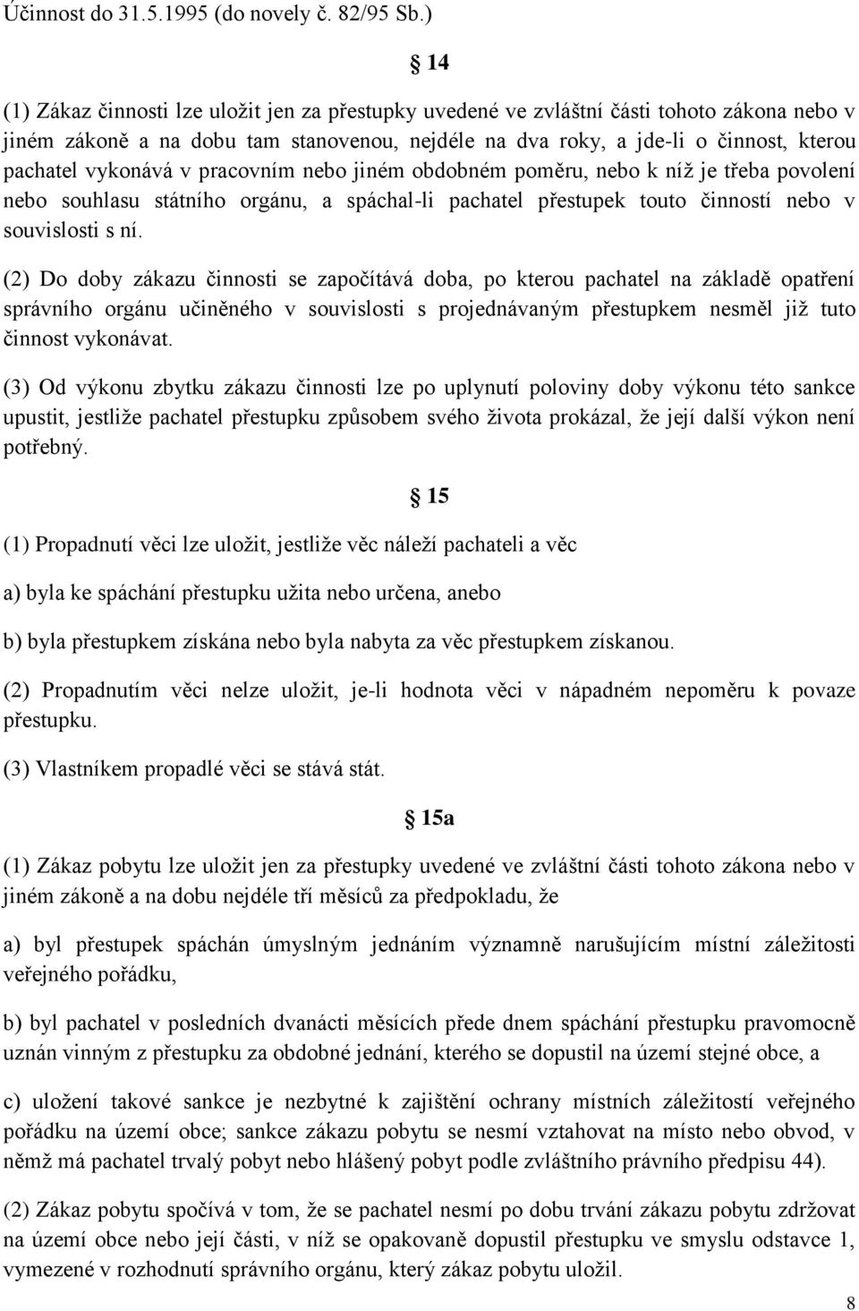 vykonává v pracovním nebo jiném obdobném poměru, nebo k níž je třeba povolení nebo souhlasu státního orgánu, a spáchal-li pachatel přestupek touto činností nebo v souvislosti s ní.