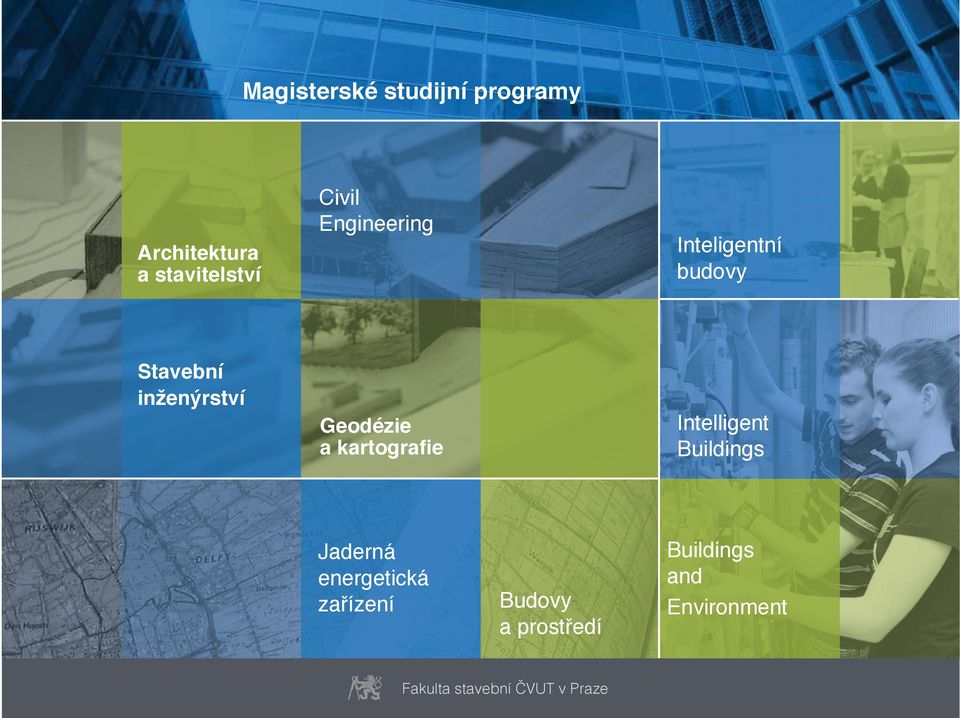 Geodézie a kartografie Intelligent Buildings Jaderná