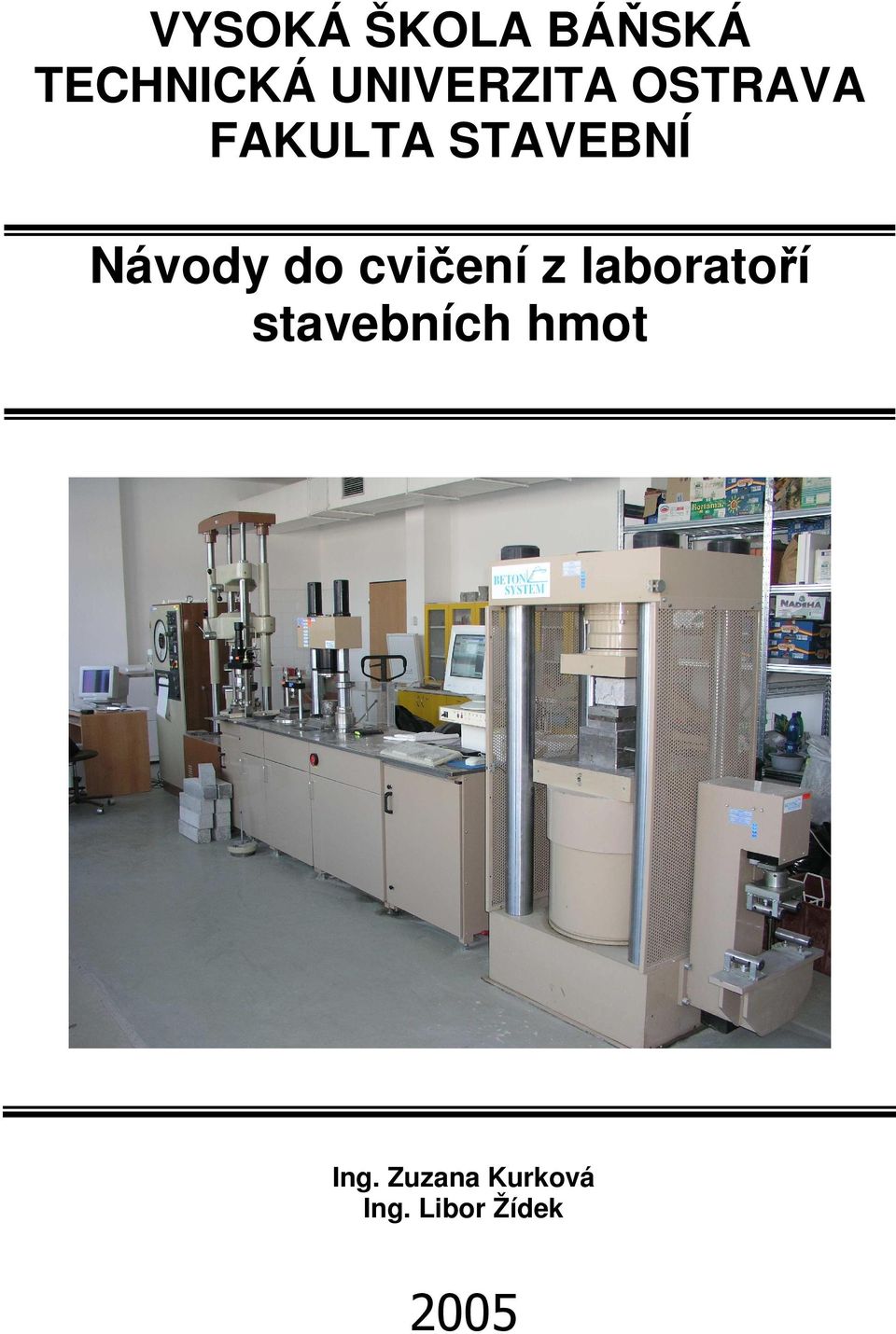 STAVEBNÍ Návody do cvičení z