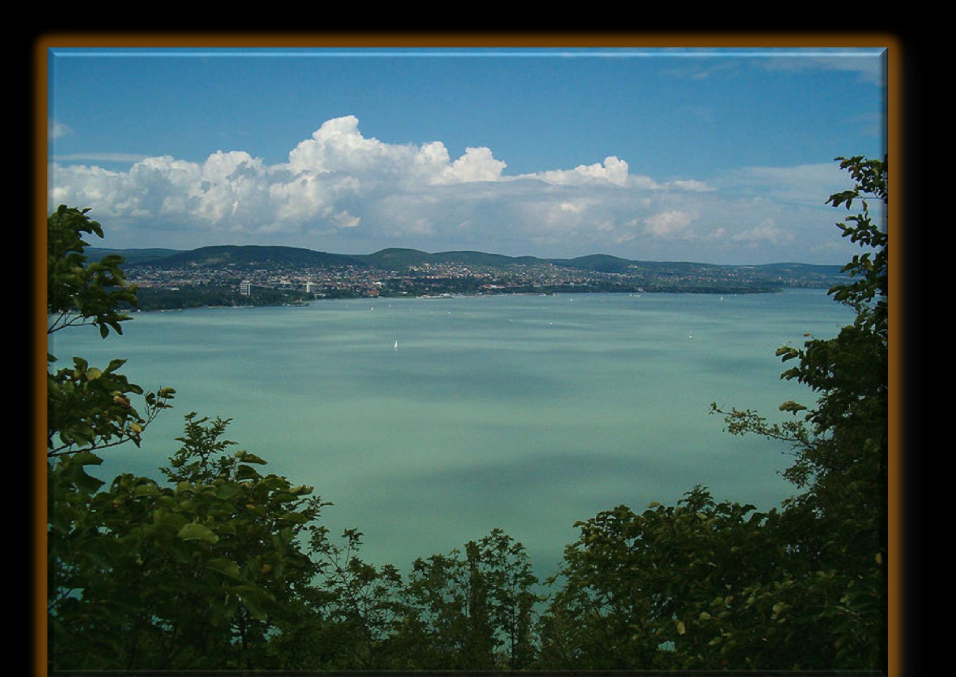 Balaton - jezero ležící ve střední Evropě