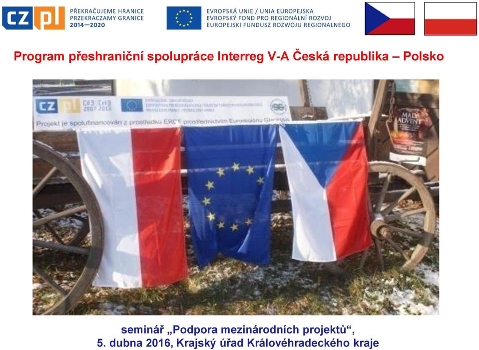 seminář Podpora mezinárodních projektů,