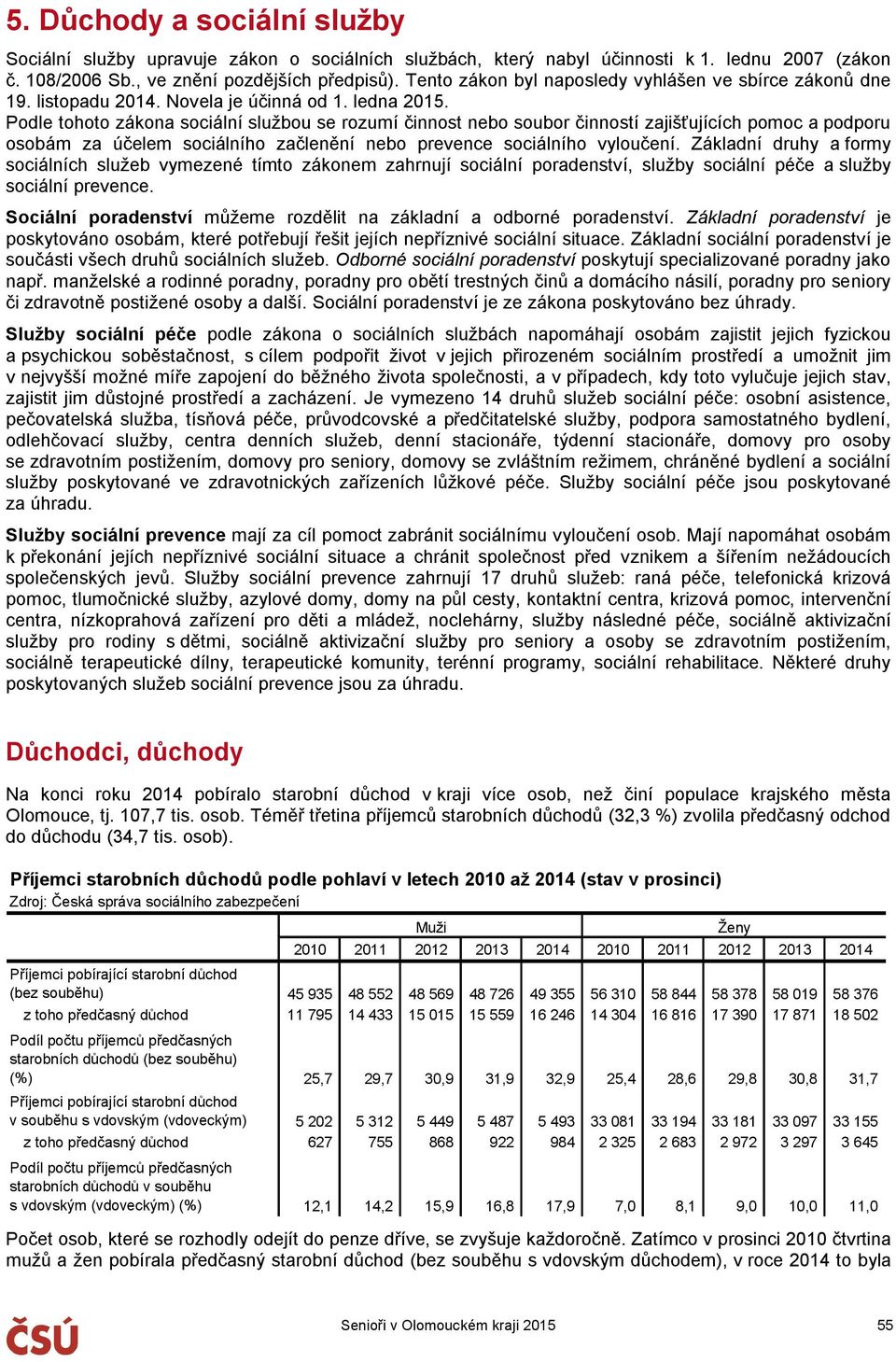 Podle tohoto zákona sociální službou se rozumí činnost nebo soubor činností zajišťujících pomoc a podporu osobám za účelem sociálního začlenění nebo prevence sociálního vyloučení.