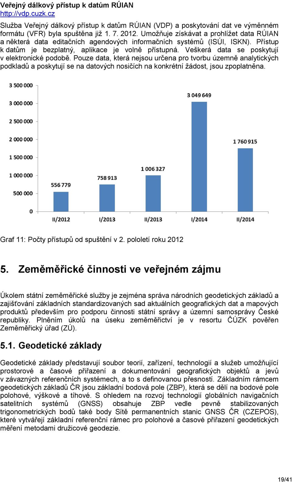 Veškerá data se poskytují v elektronické podobě. Pouze data, která nejsou určena pro tvorbu územně analytických podkladů a poskytují se na datových nosičích na konkrétní žádost, jsou zpoplatněna.