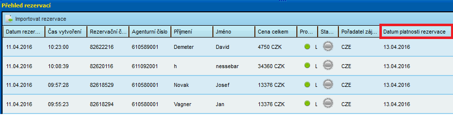 Kdy lze provádět rezervace? Rezervace doporučujeme provádět ve všední dny v pracovní době do 20:00 hodin.