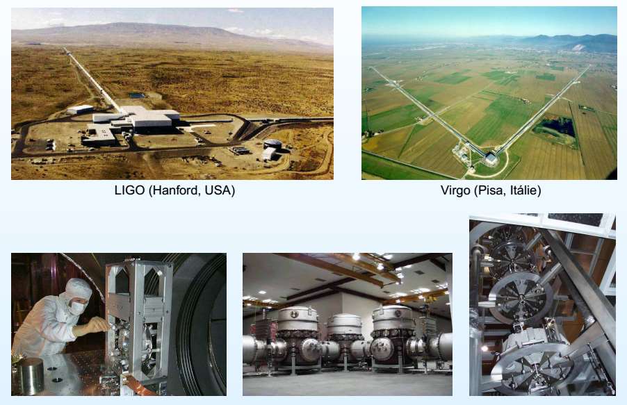 LIGO a Virgo 2002 2010 americké LIGO: ramena 4 kilometry Hanford a Livingston (a 2 km Hanford) evropské