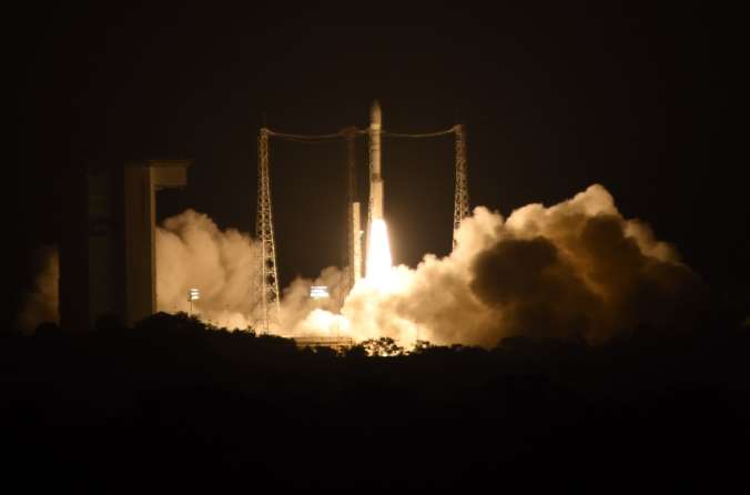 start družice LISA Pathfinder z Kourou 3.