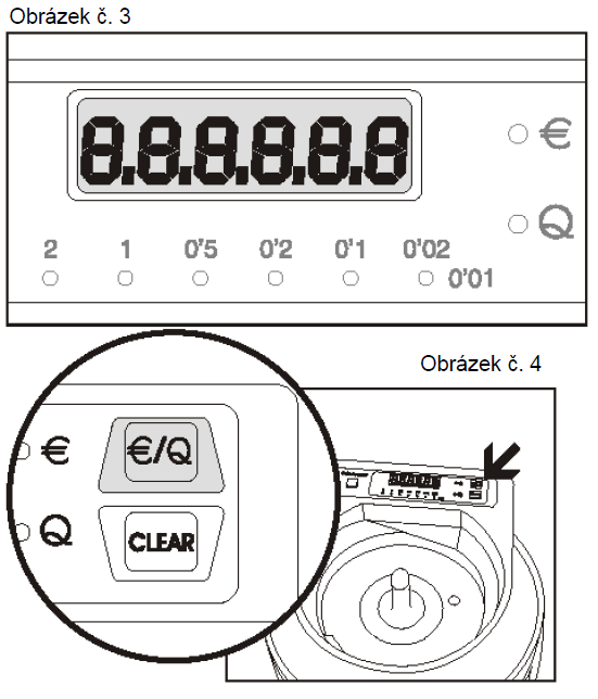 Příklad: v podavači je mix různých mincí a celkem 170 ks mincí (1 Kč).