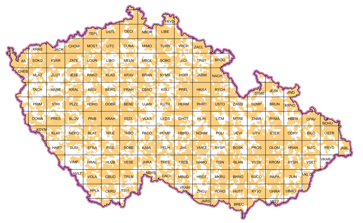 5.5. Státní mapové dílo Státní mapové dílo tvoří vedle katastrální mapy i soubory základních a tematických mapových děl.