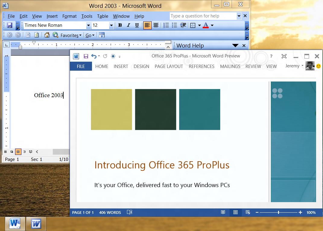 Nový Office můžete nasadit bez nutnosti odinstalace