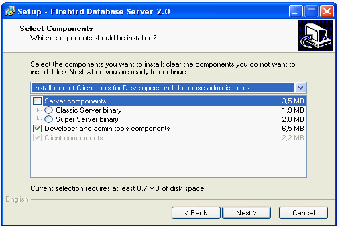 Instalace 5.2 27 Sítová instalace start verze 1. Instalace na serveru. Data budou na počítači označeném jako server a zde bude nainstalovaný Firebird, ve verzi FULL super server.