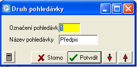 48 7.1.8 Druhy pohledávek Program umožňuje evidovat kdo, kolik a za co uhradí. Abychom věděli, zda je to úhrada za běžný předpis, za vyúčtování nebo za penále, potřebujeme tento číselník.