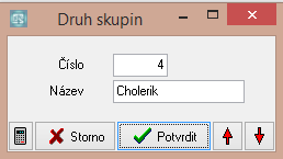 Nastavení programu 7.3.1 65 Skupiny organizací Zde si můžete přiřazovat jednotlivé organizace do skupin.