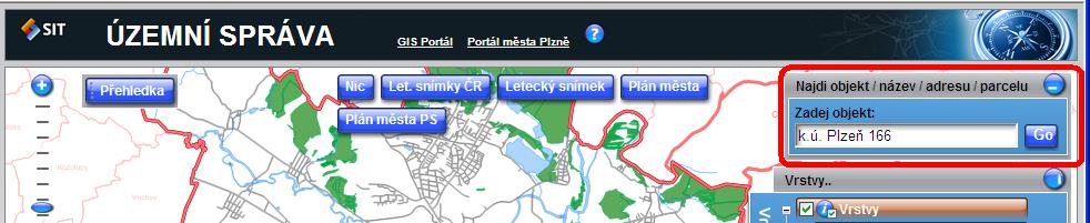 v projektu Územní správa na http://gis.plzen.