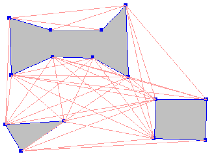 S t r á n k a 17 Obr. 3 Pracovní prostor rozdělen podle exaktního rozkladu buněk [2]. 2.1.2 Mapy cest Mapy cest lze rozdělit na deterministické a pravděpodobnostní.