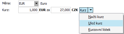 Příklad vyplnění dialogu Typu obchodu v hlavičce naší objednávky. ABRA vzhled modrý. Význam Typů obchodů, popis jednotlivých zadávaných položek a způsob jejich použití viz help, kap.