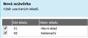 4.39 UZÁVĚRKA SKLADU K DATU - OCENĚNÍ SKLADOVÝCH POHYBŮ Skladové pohyby se v ABRA G3 neoceňují ihned po svém vystavení, ale dávkově až po provedení uzávěrky skladu.