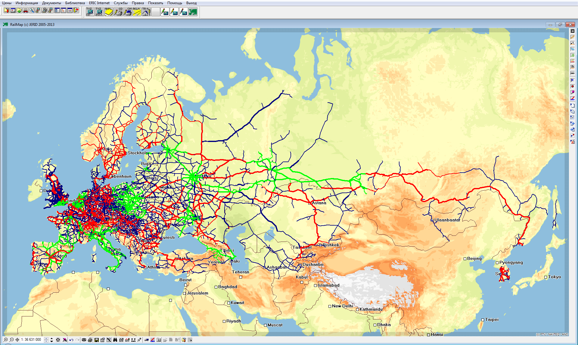 FRED RailMap Eurasia Velim 21.11.