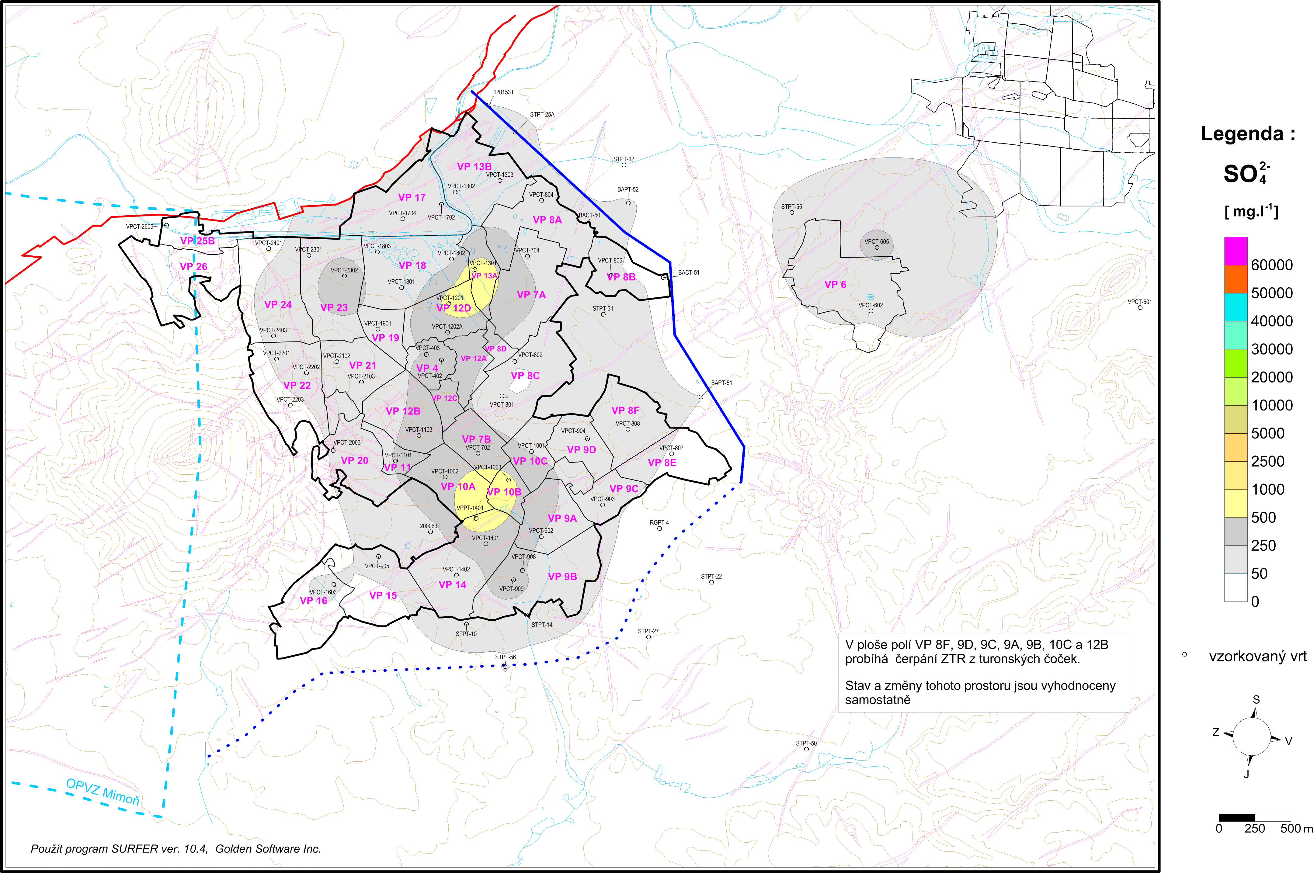 Zpráva o výsledcích monitoringu a stavu složek životního prostředí o. z.