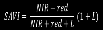 SAVI - Soil Adjusted Vegetation Index M.Kefi a K.