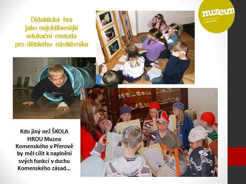 Animace jako oblíbená forma muzejní edukace,