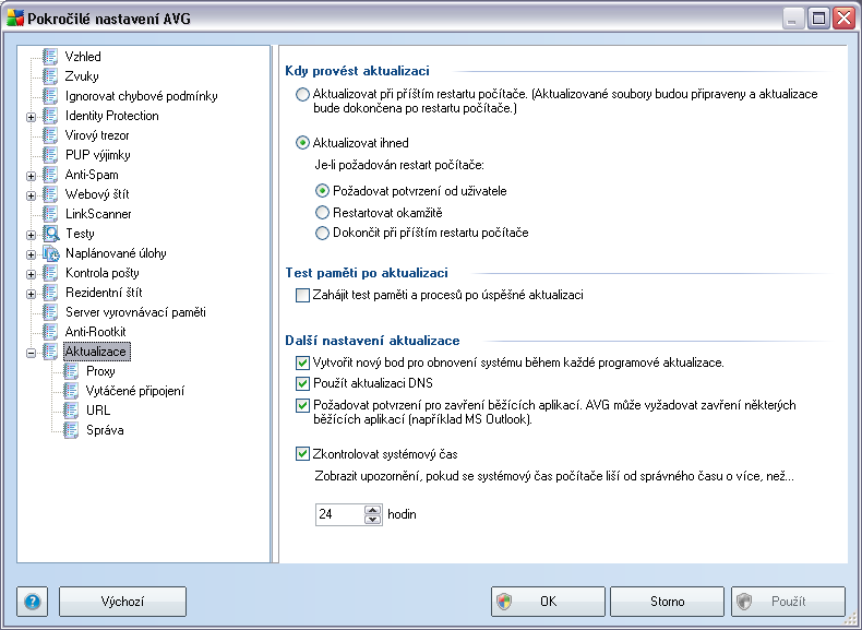 Kompletní rootkit test - testuje všechny všechny běžící procesy, nahrané ovladače, systémový adresář (většinou c:\windows) a také všechny lokální disky ( včetně flash disku, ale bez disketové a CD