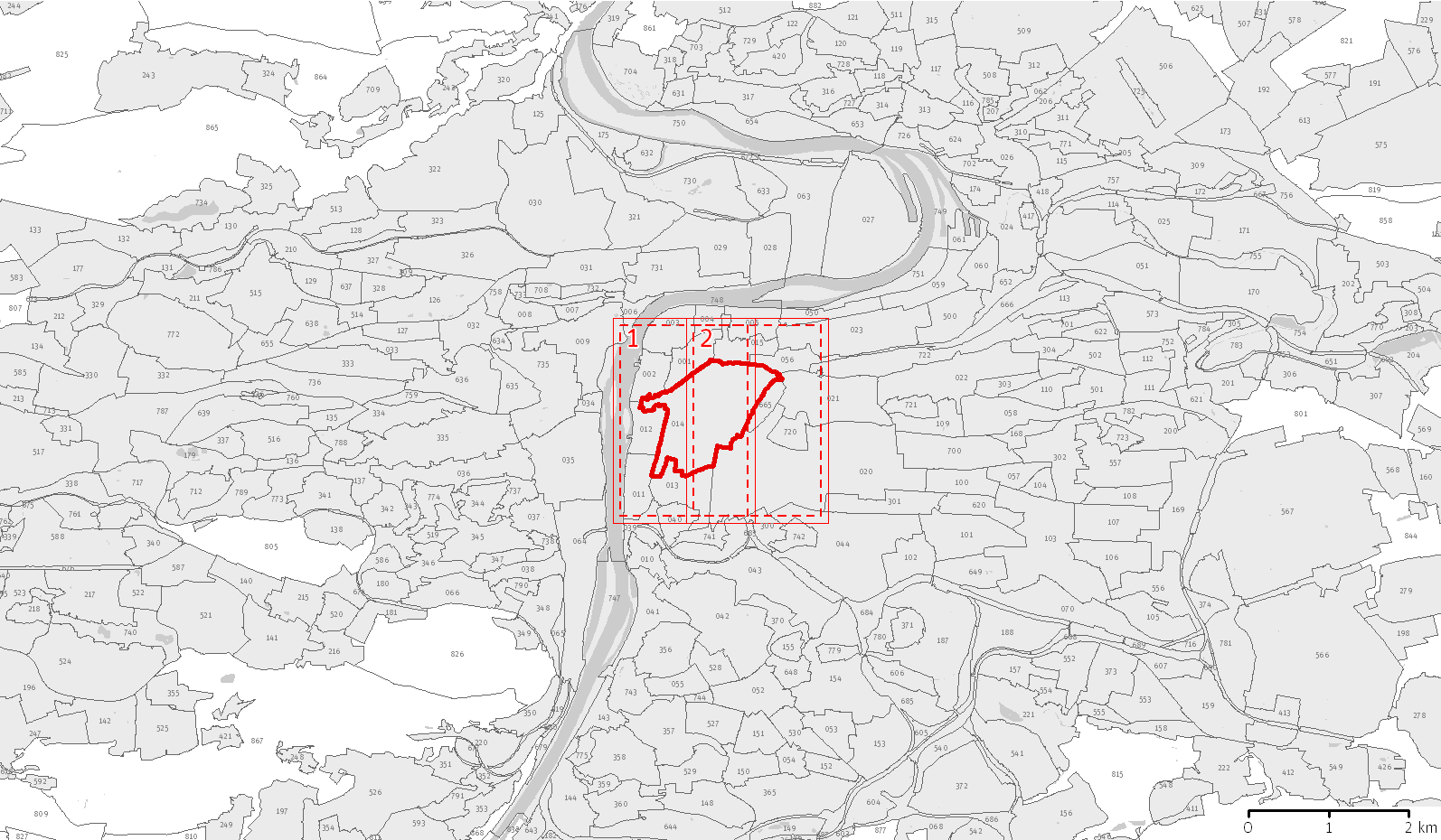 01 02 03 04 05 06 07 08 09 10 11 12 13 14 15 16 17 18 19 20 STRUKTURA MĚSTA : rostlá struktura MĚSTSKÁ ČÁST: Praha 1, Praha 2, Praha 3, Praha 8 KATASTRÁLÍ ÚEMÍ: ové Město, Staré Město, Vinohrady,