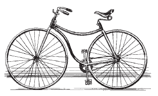 1 Jízdní kolo Obrázek 5 Kolo nízké konstrukce [4] Ke zvýšení jízdního komfortu došlo v roce 1888 J. B. Dunlopem přidáním pryže po obvodu kol.