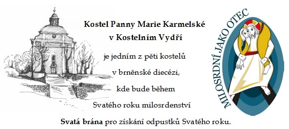 Svatou bránu slavnostně otevře v pátek 18. prosince v 18 00 hodin biskupský delegát pro pastoraci, školství a vzdělávání R.D. Mgr. Roman Kubín.