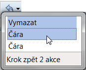 76 Opravování chyb Allplan 2017 Opravování chyb Tip: Pokud jste omylem vymazali elementy, můžete tyto elementy obnovit rychle tak, že bezprostředně potom (funkce Vymazat nesmí být ukončena) dvakrát