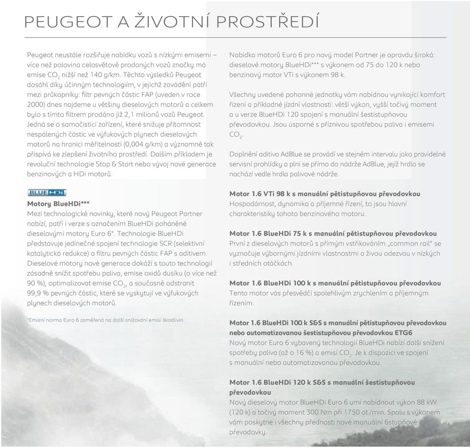 bylo s tímto iltrem prodáno již 2,1 milionů vozů Peugeot.