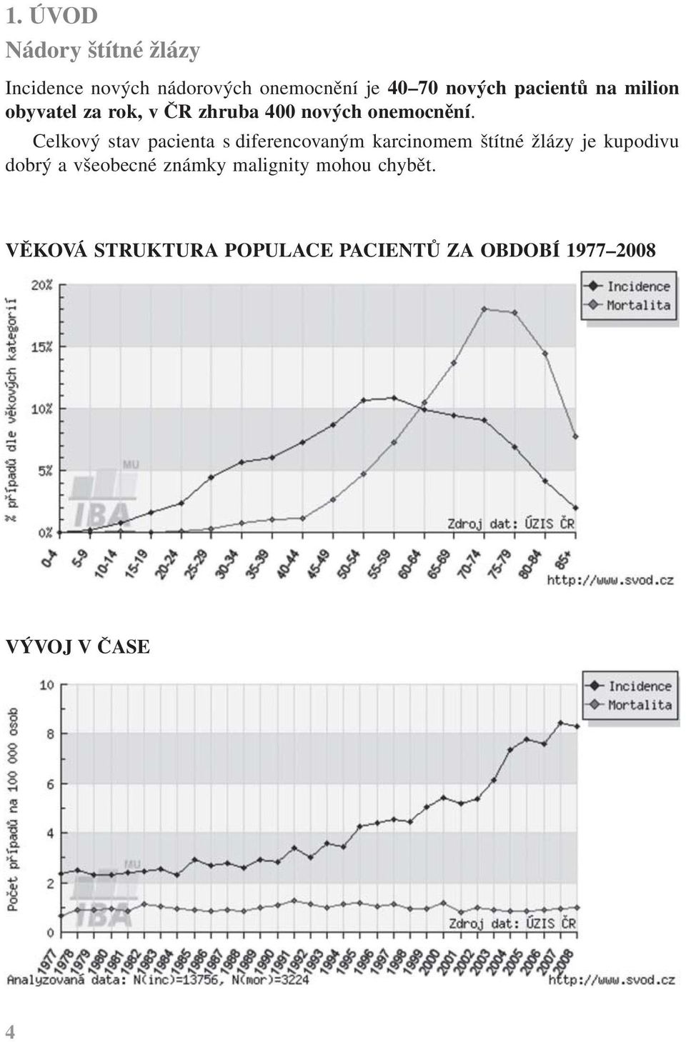 Celkový stav pacienta s diferencovaným karcinomem štítné žlázy je kupodivu dobrý a