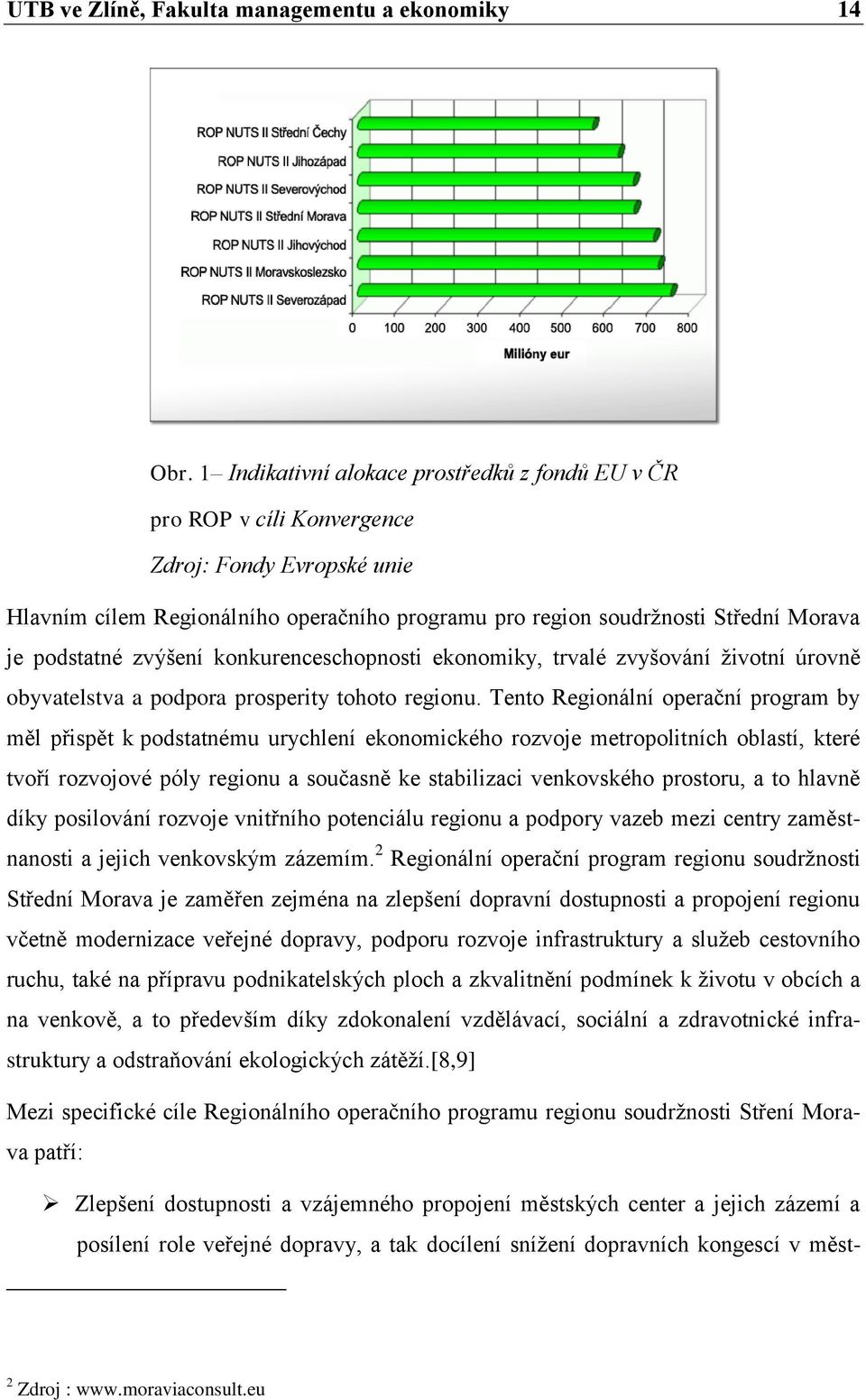 podstatné zvýšení konkurenceschopnosti ekonomiky, trvalé zvyšování ţivotní úrovně obyvatelstva a podpora prosperity tohoto regionu.