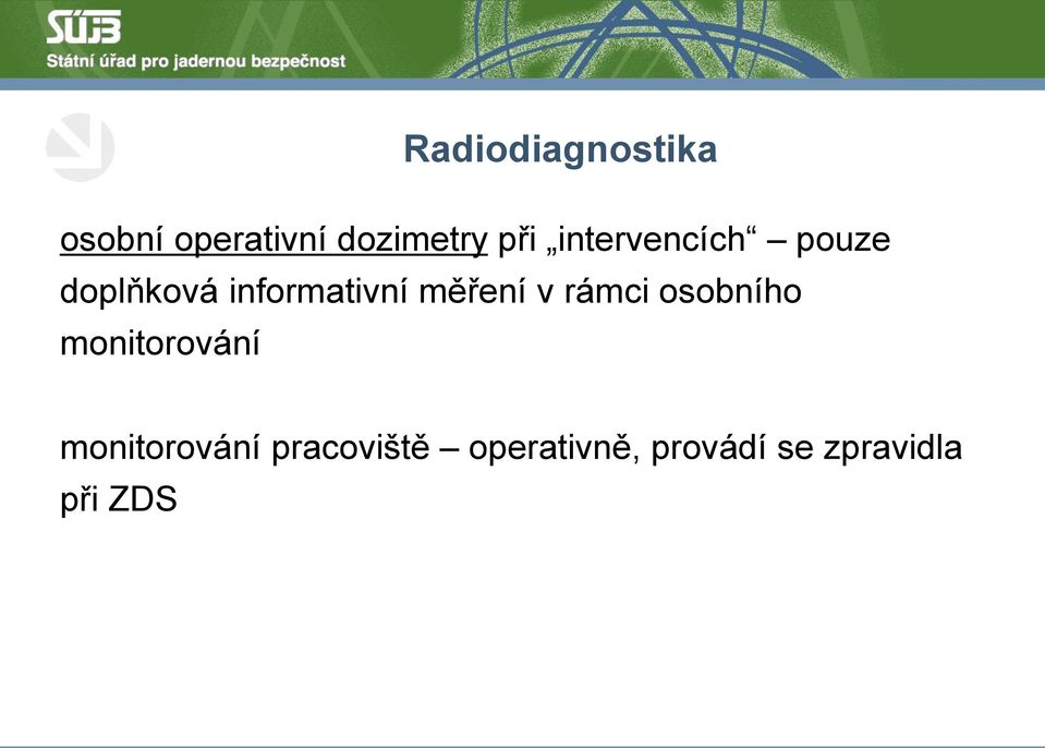 měření v rámci osobního monitorování